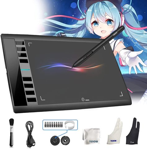 Ugee M708 Graphics Tablet Drawing Tablets, Digital Drawing Tablet, Art Tablet, Art Pad, Graphics Tablets, Sweet Drawings, Drawing Software, Corel Painter, Graphics Drawing