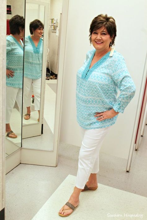 Fashion Over 50: Shopping for Spring - Southern Hospitality Tj Maxx Outfits, Plus Size Fashion For Women Over 50, Hairstyle For Plus Size, Hairstyle For Plus Size Women, Texas Trip, Teaching Outfits, Baggy Clothes, Haircut Hairstyle, Short Pixie Haircuts