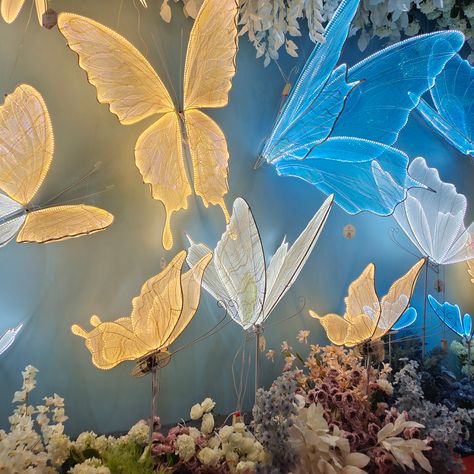 Open and close the butterfly moving butterfly wedding decoration butterfly wings https://m.alibaba.com/product/1600784659685/Open-and-close-the-butterfly-moving.html?__sceneInfo={"cacheTime":"1800000","type":"appDetailShare"} Light Up Butterfly Wings, Floating Butterfly Decor, Fairytales Wedding, Moving Butterfly, Make A Paper Flower, Led Butterfly, Butterfly Wedding Decorations, Giant Butterfly, Butterfly Light