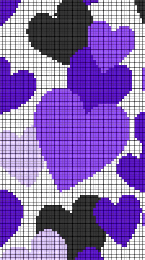 Spiral Pixel Art, Pixel Grid Crochet Blanket, Alpha Patterns Crochet Blanket, Alpha Pattern Crochet Blanket, Love Alpha Pattern, Heart Blanket Crochet Pattern, Graphghan Patterns, Pixel Grid, Mochila Crochet