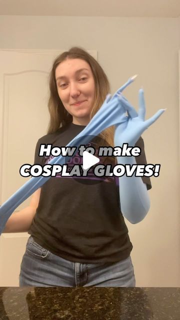 Kaitlyn on Instagram: "How I made cosplay gloves! Questions? I’d be happy to answer them!   #howto #tutorial #cosplay #cosplaytutorial #wipwednesday #criticalrolecosplay #cosplaytips #howtomake #gloves #jesterlavorre #sewing #sewingtutorial #cosplaygirl #diycrafts #diy #criticalrole" Cosplay Gloves Diy, Diy Cosplay Costumes, Easy Cosplay Ideas Women, Cosplay Hacks, Critical Role Cosplay, Cosplay Gloves, Gloves Diy, Easy Cosplay Ideas, Cheap Cosplay