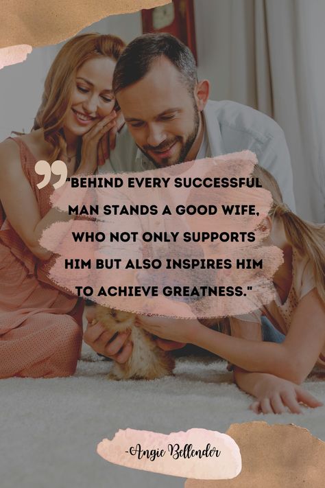 Behind every successful man stands a good wife, who not only supports him but also inspires him to Men Supporting Women, Behind Every Successful Man Is A Woman, Successful Husband, Power Couple Quotes, Appreciation Quotes For Him, Supportive Wife, Supportive Partner, Tobymac Speak Life, Solo Poses