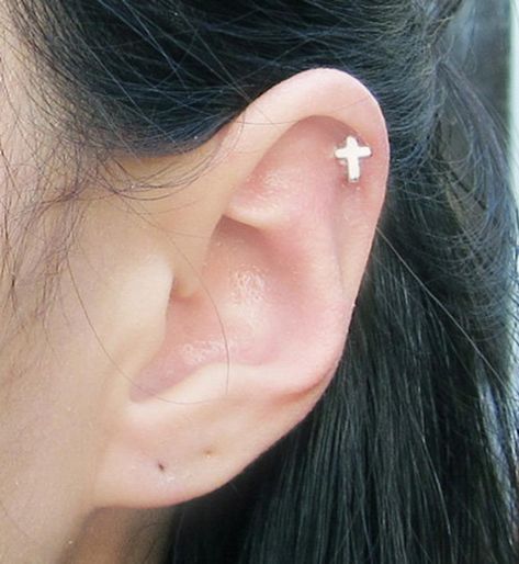 Rose Gold Ear Cuff, Minimalist Ear Cuff, Double Ear Piercings, Crystal Wedding Jewelry, Forward Helix, Cartilage Stud, Wedding Bridesmaid Jewelry, San Gabriel, Gold Ear Cuff