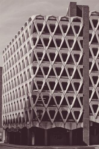 Architectural Geometry, Alternative Design, Car Parks, Architecture Panel, Architecture Wallpaper, London Architecture, Architecture Images, Wallpaper Magazine, Brutalist Architecture