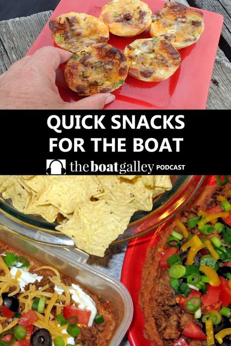 Lake Food Ideas Meals, Appetizers For Boating, Lunch On The Boat Ideas, Finger Foods For Boating, Boat Appetizers Appetizer Ideas, Boat Snacks Pontoon, Food To Take On A Boat, Good Food For Boating, Boat Lunch Ideas