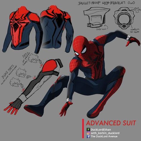 DuckLordEthan on Instagram: "Presenting my version of an Advanced Suit (inspired by Ben Reilly) #spiderman #spidermanfanart #spidermanday Stealth suits next" Spider Man Advanced Suit, Ben Reilly Spiderman, Cindy Moon, Spiderman Fanart, Ben Reilly, All Spiderman, Stealth Suit, Superhero Suits, Spiderman Suits