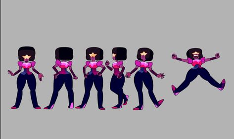 Gem Galaxies, Pink Characters, Garnet Steven, Cartoon Network Art, Garnet Steven Universe, Crystal Gems Steven Universe, Gem Design, Create Your Own Character, Steven Universe Characters