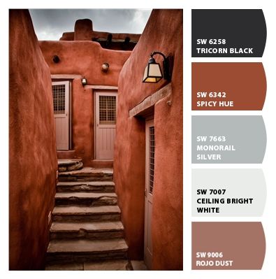 Bedroom Paint Colors Sherwin Williams, Hacienda Bedroom, Mexican Hacienda, Paint Color Ideas, House Remodeling, Sherwin Williams Paint Colors, Hacienda Style, Bedroom Paint Colors, Bedroom Paint