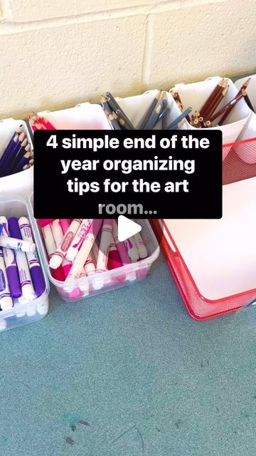 Ashley | Artsy Blevs | Art Teacher on Instagram: "Some simple art room organizing tips 🎨, and if y’all like these let me know! Tell me if you need more tips as I’m cleaning and organizing over the next few weeks 💖
•
•
•
•
•
•
•
•
•
•
•
#elementaryart #artteacher #teachersofinstagram #artteacherproblems #teacher #iteachtoo #artteachersofinstagram
 #arteducation #artlessons 
Art teacher
Teacher life
Teacher problems
Art teacher problems" Teacher Problems, Cleaning And Organizing, Middle School Art Projects, Class Organization, Organizing Tips, School Art Projects, Teacher Teacher, Middle School Art, Teaching Activities