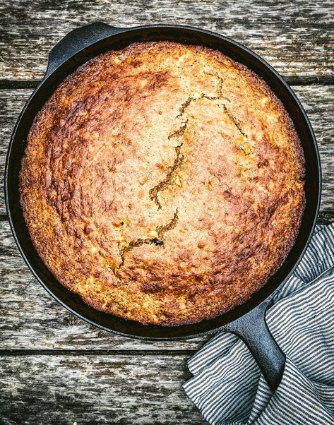 Bread Dishes, Skillet Cornbread, Clean Dessert, Iron Skillet Recipes, Cornbread Recipe, Cast Iron Skillet Recipes, Personal Mission, Best Banana Bread, My Community