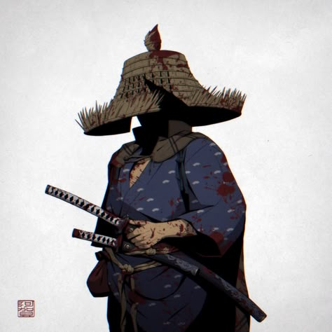 Ronin Samurai, Jin Sakai, Fantasy Story Ideas, رورونوا زورو, Samurai Artwork, Japanese Warrior, Ghost Of Tsushima, Samurai Art, Game Character Design