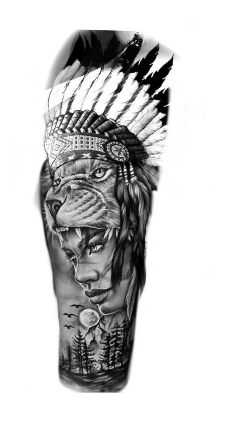 Tattoo Indien, Half And Full Sleeve Tattoos, Pegasus Tattoo, Half Sleeve Tattoos Sketches, Indian Tattoo Design, Valkyrie Tattoo, Chest Tattoo Ideas, Christ Tattoo, Native American Tattoo