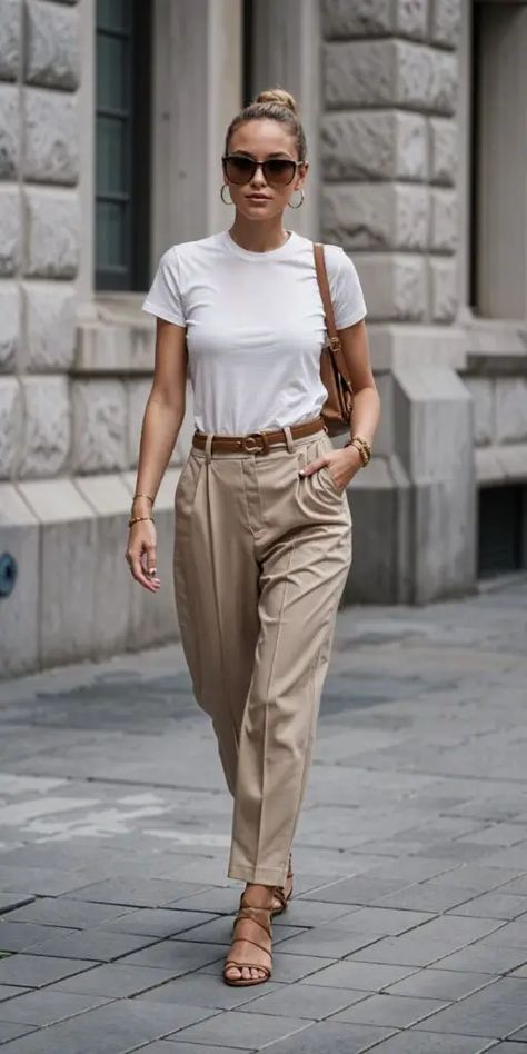 Outfit Casual Verano Mujer, Summer 2025 Outfits, Outfits Calor, Outfit Verano, Outfits Primavera, Conservative Fashion, 30 Outfits, Outfit Primavera, Summer 2025