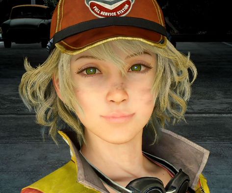 not-given #3DModeling #DigitalArt #CGI #3DDesign #VirtualReality #ComputerGraphics #3DPrinting #Animation Cindy Final Fantasy Xv, Final Fantasy Xv Wallpapers, Cindy Aurum, Prompto Argentum, Final Fantasy Collection, Final Fantasy Xv, Art Style Inspiration, Elegant Outfit, Final Fantasy