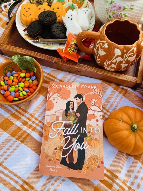 Pumpkin Spice And Everything Nice Book, Autumn Romance Books, Cozy Fall Books To Read, Fall Books Aesthetic, Fall Bookshelves, Cozy Fall Books, Autumn Books Aesthetic, Fall Romance Books, Fall Reading Aesthetic