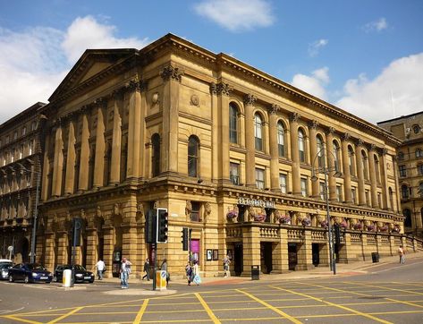 St Georges Hall BRADFORD 🇬🇧 St Georges Hall, St Georges, Cozy Aesthetic, Music Venue, Saint George, Concert Hall, Louvre, Street View, Concert