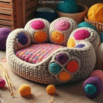 Most Fabulous Demanding Crochet Cat Bed Design Free Patterns Diy Projects For Beginners Fall Ideas DIY crochet cat toys #diycrochetcattoys #crochet #crochettoy #crochettoys 3.1041 Crochet Small Dog Bed Free Pattern, Crochet Cat Furniture, Knitted Cat Beds Free Pattern, Crochet Pet Carrier Free Pattern, Pet Bed Crochet, Free Crochet Dog Bed Patterns, Cat Crochet Projects, Cat Crochet Ideas, Crochet Dog Bed Free Pattern