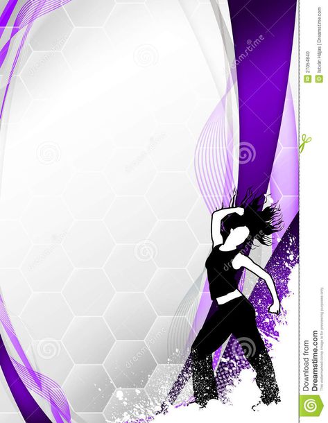 Dance Template Background, Zumba Background Design, Zumba Background, Dance Template, Student Report Card, Dance Background, Cobra Art, Band Tattoos, Forearm Band Tattoos