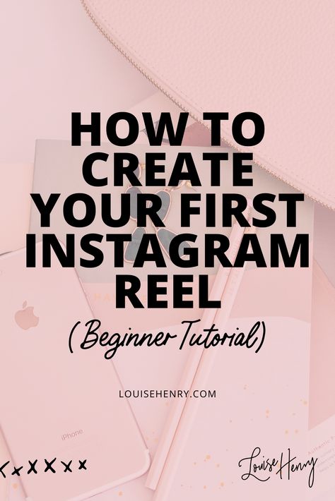 Beginner Instagram Reel tutorial will help you create your first reel. If you're using Instagram marketing, you might be wondering how you can take advantage of Reels to help you promote your business on social media. #reeltutorial #insgtagramreels How To Post Reels On Instagram, How To Create A Reel On Instagram, Diy Reels Instagram, Bookstagram First Post, How To Make Reels On Instagram Tutorial, Instagram Reel Tutorial, Book Reels Instagram, Bookstagram Reel Ideas, How To Make Reels On Instagram