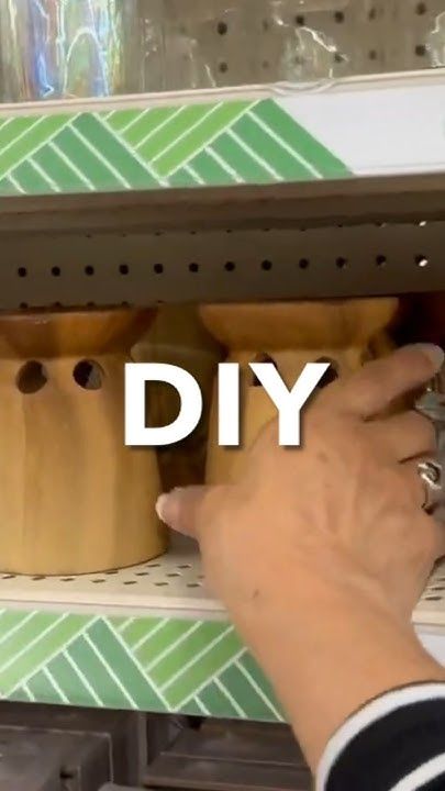 Dollar Tree Board Crafts, Diy Pillar Candle Holders Dollar Stores, Dollar Tree Wax Warmer Diy, Diy Tall Candle Holders Dollar Tree, Dollar Tree Patio Ideas, Diy Candles Holders, Dollar Tree Candle Centerpieces, Unique Candle Holders Diy, Diy Dollar Tree Decor Videos