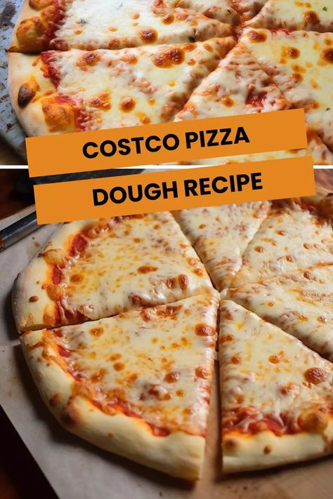 Costco Pizza Dough Recipe – Hungarian Chef Costco Pizza Recipe, Costco Pizza Dough Recipe, Copycat Pizza Dough, Costco Pizza, Pizza Dough From Scratch, Best Pizza Dough Recipe, Quick Pizza, Pizza Shapes, Calzone Pizza