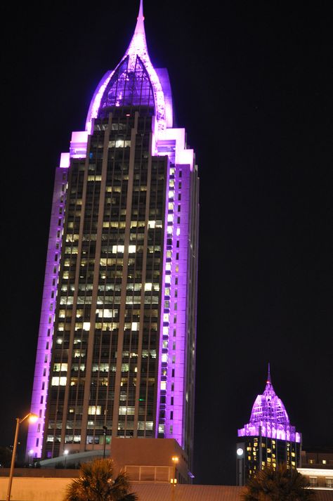 Mobile, Alabama Opelika Alabama, Mark Hotel, Mobile Alabama, Tower Light, Plaza Hotel, Empire State Building, Alabama, Tower, Hotel