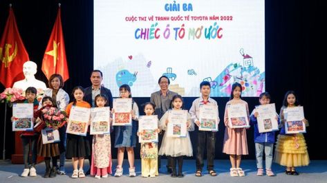 150 Vietnamese children win Toyota Dream Car Art Contest 2022 Toyota Dream Car Art Contest, Target Kids, Scale Drawing, Art Contest, Dream Car, Car Art, Dream Cars, Toyota, Art