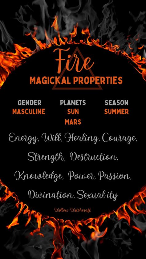 Fire Spells Magic, Fire Magick, Fire Spells, Tanning Schedule, Solar Witch, Fire Kingdom, Elemental Magick, Elemental Spirits, Warrior Code