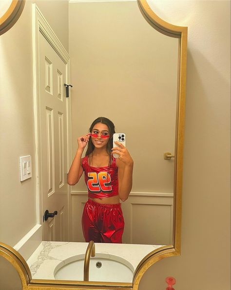 halloween! Cars Halloween Costume Women, Lightning Mcqueen Costume College, Cars Costume Women, Lightning Mcqueen Costume Women, Lightning Mcqueen And Mater Costume, Lightning Mcqueen Halloween Costume, Cars Costume, Mcqueen Costume, Lightning Mcqueen Costume