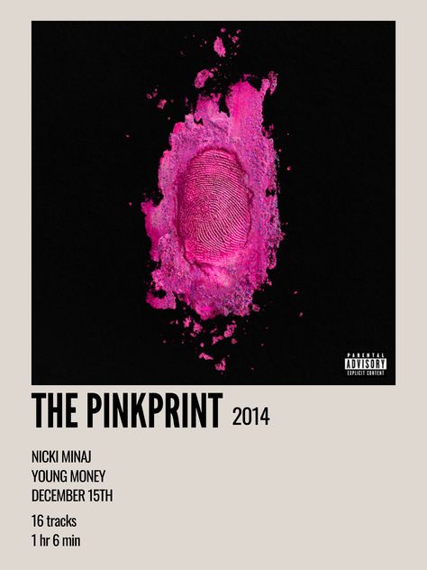 Pink Print Nicki Minaj, Nicki Minaj Pink Print, Nicki Minaj Poster, Nicki Minaj Album, Retro Comic Art, Nicki Minaj Wallpaper, Hip Hop Poster, Minimal Aesthetic, Pink Posters