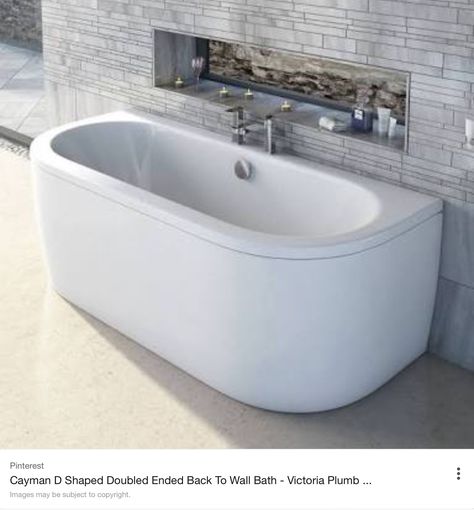 Bedroom Tub, Straight Baths, Double Ended Bath, Latest Bathroom, Back To Wall Bath, Bath Panel, Standing Bath, Downstairs Bathroom, Big Bathrooms