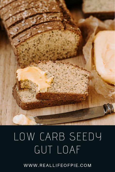 Sunflower Bread Recipe, Carb Free Bread, Sunflower Bread, Keto Brood, Bread With Butter, Best Low Carb Bread, Paleo Snack, Grain Free Bread, Pain Sans Gluten