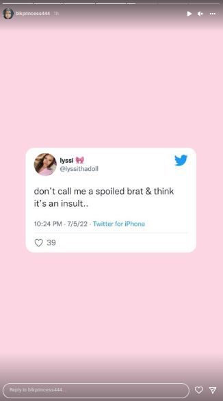 Spoiled Brat Tattoo, Spoiled Brat Quotes, Moody Captions, Spoiled Brat Aesthetic, Spoiled Aesthetic, Spoiled Daughter Aesthetic, Sassy Phrases, Brats Tattoo, Spoiled Daughter