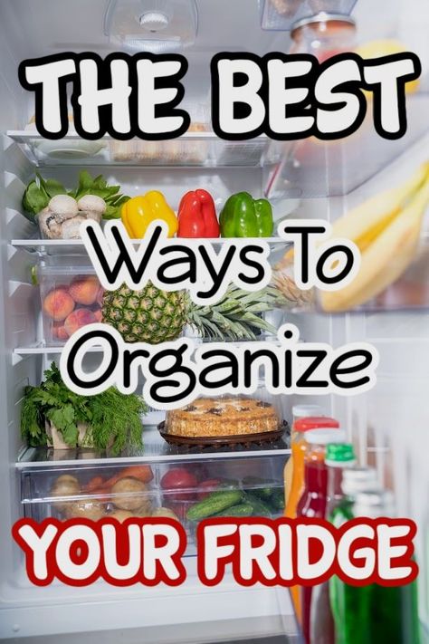 https://www.groceryshopforfree.com/7-ways-to-organize-your-fridge/ #family #debtfreeliving #frugalliving #financialindependence #saving #moneytips #savingtips #financialgoals #savingplan #savingmoneyisfun How To Organize Fridge, Organize Fridge, Setting Up A Budget, Money Saving Recipes, Living On A Dime, Vegetable Gardening Ideas, Vegetable Garden For Beginners, Thrifty Thursday, Tons Of Money