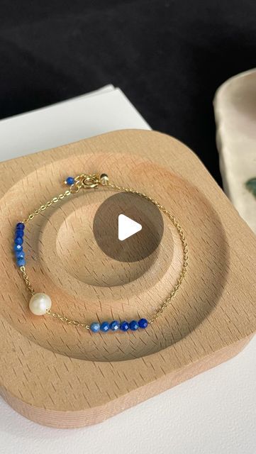 Bracelet Stack, Pearl Bracelet, Lapis Lazuli, Bracelet, On Instagram, Instagram