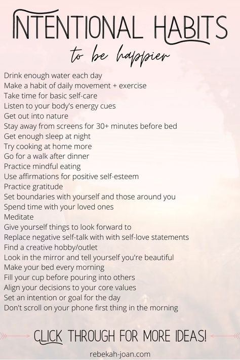 Habits To Improve Your Life, Tenk Positivt, Positive Self Esteem, Vie Motivation, Negative Self Talk, Life Improvement, Positive Self Affirmations, Mental And Emotional Health, Self Care Activities