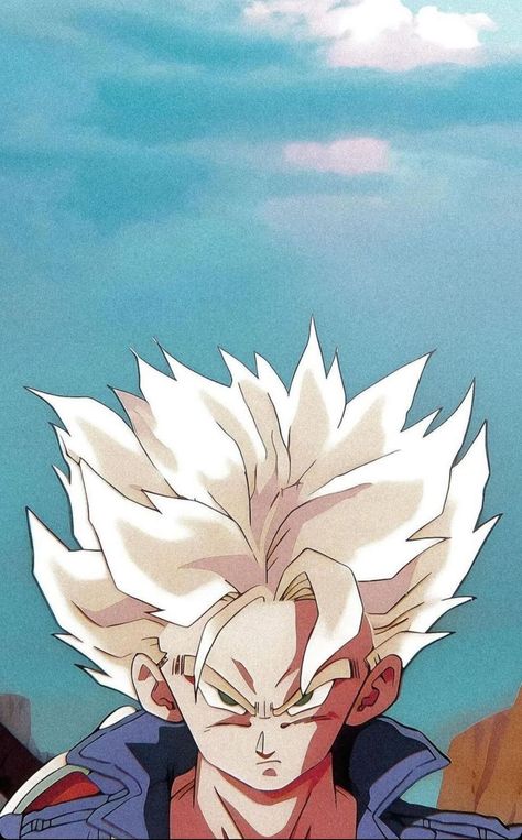 Future Trunks Wallpaper, Trunks Wallpaper, Dragon Ball Z Iphone Wallpaper, Future Trunks, Dragon Ball Image, Goku Black, Dragon Ball Wallpapers, One Piece Comic, Basketball Pictures