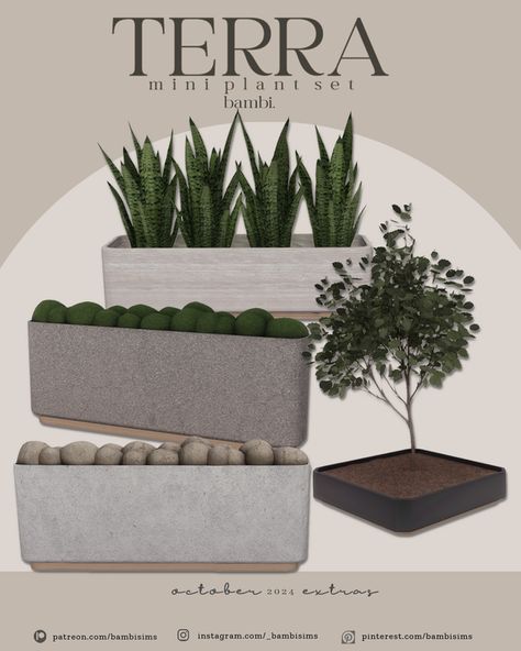 Sims 4 Outside Plants, Sims 4 Outdoor Furniture, Ts4 Plants Cc, Sims 4 Cc Vines, Sims 4 Outdoor Plants Cc, Sims 4 Cc Outside, Sims 4 Outside Decor, Sims4 Cc Decorations, Decoration Cc Sims 4