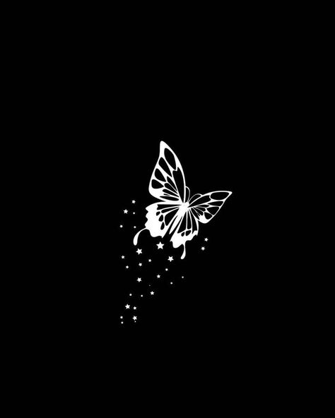 Black For Girls Wallpaper Explore more Achromatic Color, Black, Black For Girls, Color, Dark wallpaper. https://www.whatspaper.com/black-for-girls-wallpaper-10/ Wallpaper Black Butterfly, White Butterfly Wallpaper, Black Wallpapers, Girls Wallpaper, White Butterfly, Butterfly Wallpaper, For Girls, Stars, Black