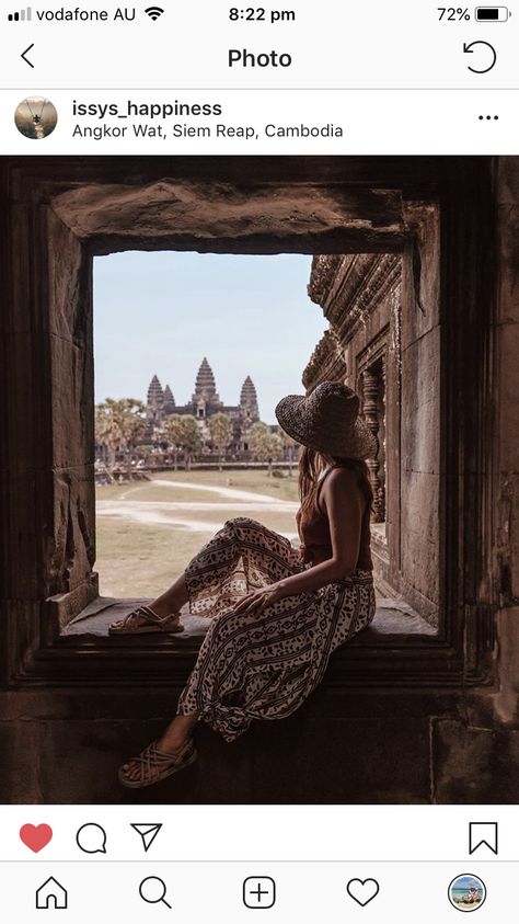 Siem Reap Cambodia Photography, Angkor Wat Photo Ideas, Ankor Watt, Cambodia Temple, Ankor Wat, Poses Travel, Angkor Wat Cambodia, Asia Trip, Travel Pose