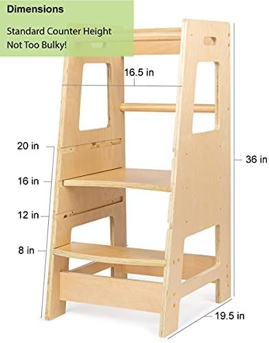 Kitchen Stools Diy, Learning Tower Diy, Step Stool Diy, Toddler Kitchen Stool, Stepping Stool, Toddler Step Stool, Wood Step Stool, Toddler Kitchen, Diy Kids Furniture