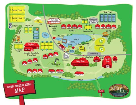 Camp Map | Camp SAY: A Summer Camp for Young People who Stutter Camp Ground Ideas, Summer Camp Layout, Camp Layout, Summer Camp Map, Bloxburg Summer Camp, Camping Planning, Intentional Community, Summer Camps For Kids, Team Building Activities