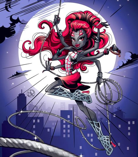 Wydowna Spider, Dolly Style, Illustration Music, Arte Monster High, Monster High Pictures, Moster High, Catty Noir, Witchy Wallpaper, Monster High Art