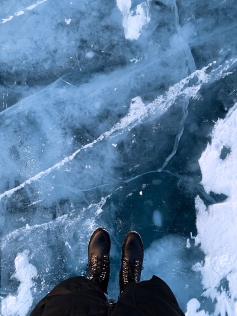 Hills Of Shivers And Shadows, Falling Through Ice, Sun Core, Book Mood, Ice Lake, Snow And Ice, Art Practice, Frankenstein, Color Palettes