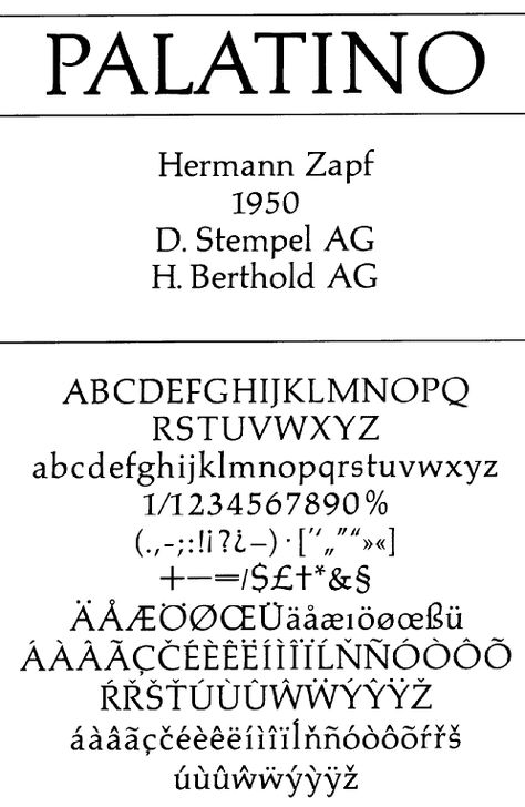 PALATINO Palatino Font, Therapy Moodboard, Typography History, Hermann Zapf, Timeless Typography, Typeface Font, Typeface Design, Typography Letters, Mood Boards