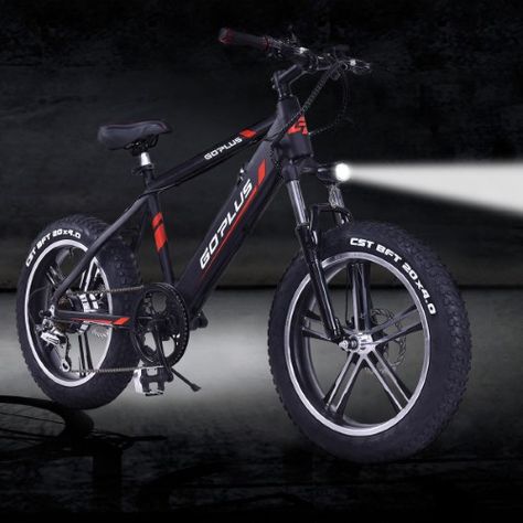 This high quality electric mountain bike turns e-bike riders into explorers and adventurers. It has powerful drive that provides the right power at the right moment. The bike brings even more fun while riding. The performance line is designed for athletic and powerful riding. From flat to steep, asphalt to trail, the drive unit invariably masters every style of riding. The e-bike adopts 100% aluminum alloy frame; the front fork is made of high-strength carbon steel and packed with premium ... Eletric Bike, Electric Bikes For Sale, Ebike Electric Bicycle, Electric Bike Kits, E Bike Battery, Best Electric Bikes, Fat Tire Bikes, Electric Mountain Bike, Fat Bike