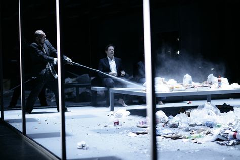 'kül: PLAY: Ivo Van Hove's "The Misanthrope" Ivo Van Hove, Scenography Theatre, Rhyming Couplet, Experimental Theatre, Jay Ryan, Artist Collective, Scenic Art, Theatre Set, Godly Man