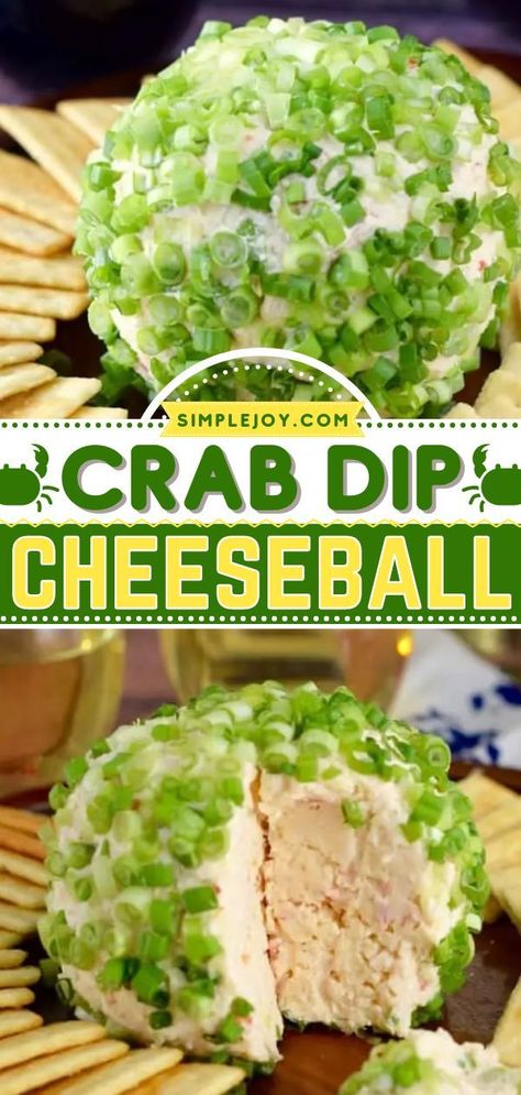 Appetizer Table, Appetizers Table, Crab Dip, Cheese Ball Recipes, Tailgate Food, Crab Recipes, Cheese Balls, Finger Food Appetizers, Watch Football