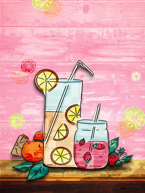 Juice Wallpaper, Retro Backgrounds, Punch Drink, Ice Fruit, Vertical Background, Summer Juice, Beverage Poster, Tea Logo, Black Hd