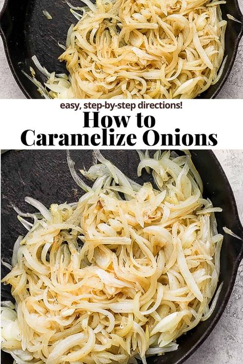 How To Carmelita Onions, How To Carmalize Onions, Caramalized Onions, Prime Rib Sandwich, Rib Sandwich, Types Of Onions, Cooking Onions, Keto Sides, Standing Rib Roast